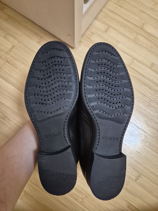 Ghete GEOX Jodhpur D Jaylon 2, negre