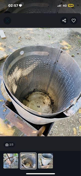 Vand Presa struguri inox