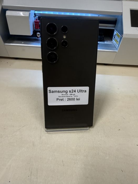 Samsung s24 ultra / 256 gb / 12 gb ram / 100% baterie / Garantie