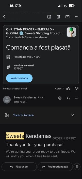 Vand Kendama Sweets Christian Fraser Emerald AntiSkid 2.0