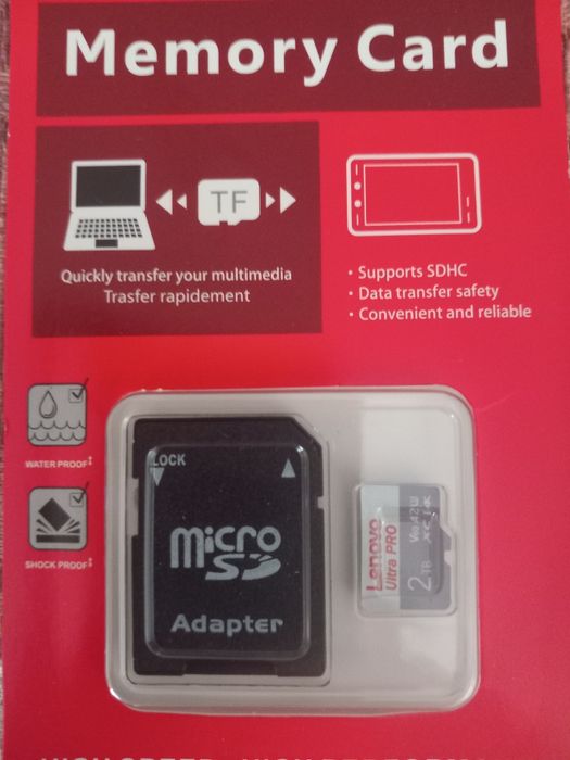 LENOVO ultra PRO sd карта