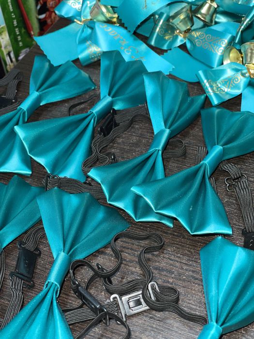 Именные Ленты бантики бабочки