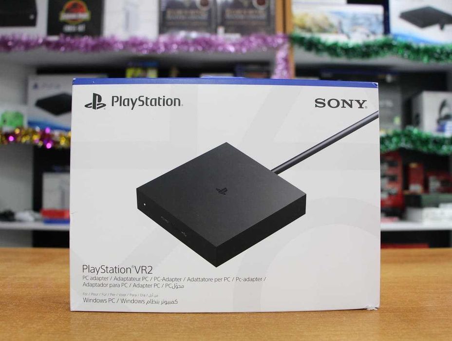 Очки виртуальной реальности PSVR2 для PC и PS5 с адаптером
