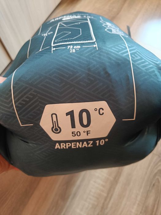 Спален чувал Quechua Arpenaz 10°