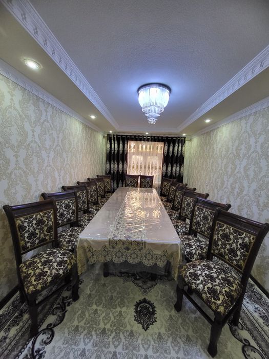 Стол стул 14 кишилик ёнгок дарахтидан ясалган