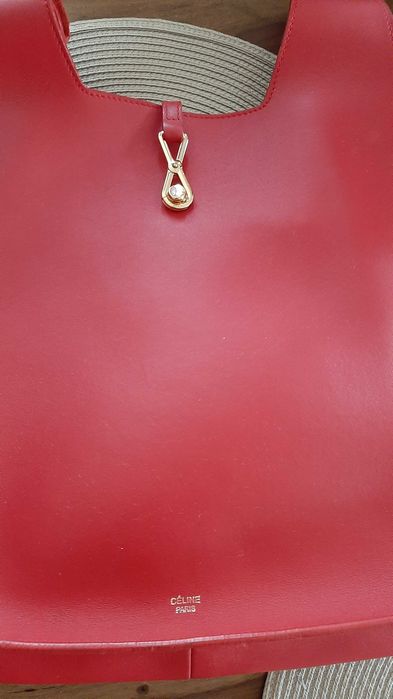 Дамска чанта CELINE red