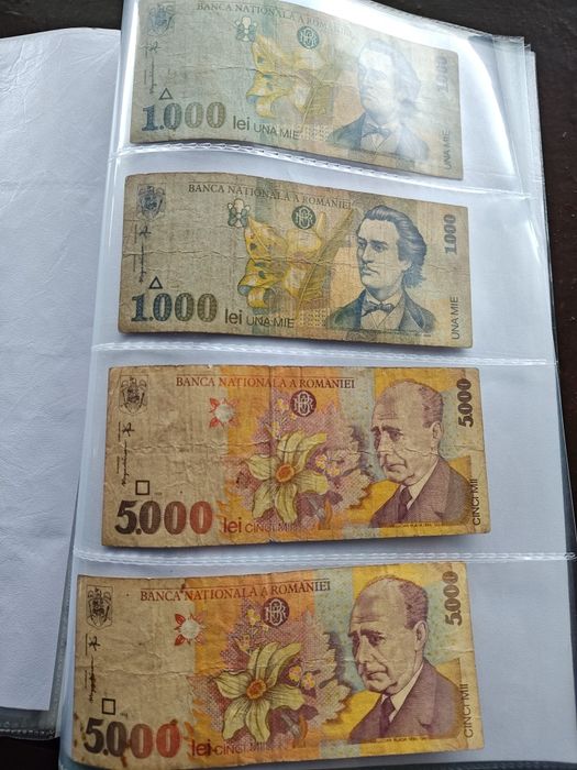 Colecție bancnote, bancnote romanesti, bani vechi