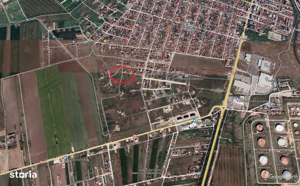 Teren de vanzare Constanta zona km 5  Veterani