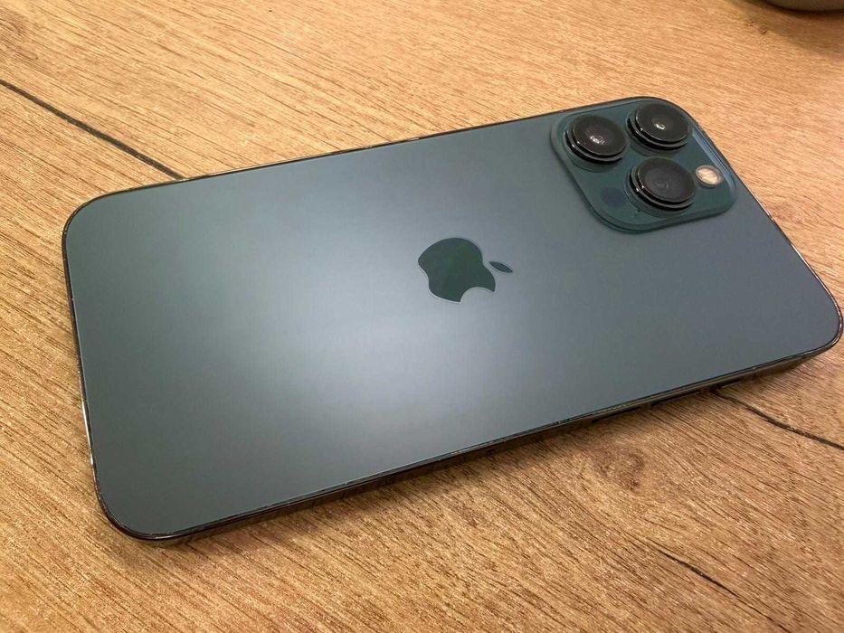 iPhone 13 Pro Max 256GB Green – Baterie 100% – Impecabil