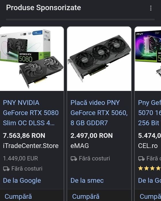 Memorie RAM PNY 16GB DDR4 2666MHz Nou Sigilat