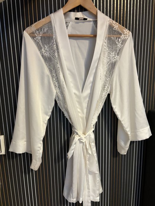 Луксозен сватбен халат Etam XS/S