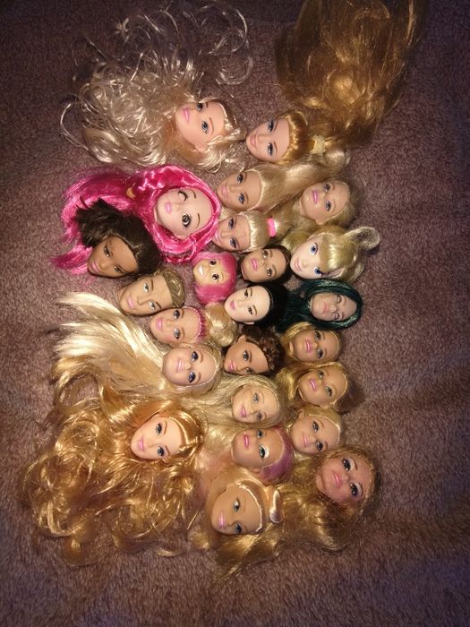 Кукли Барби  Barbie монстър хай лол оМГ  what's her face за части