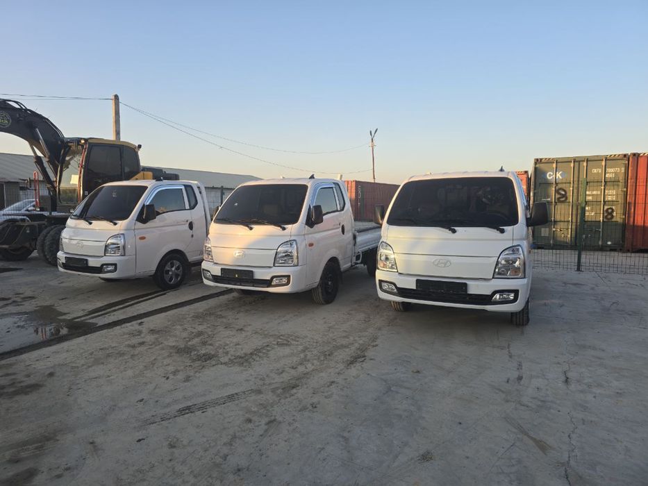 HYUNDAI porter пропан газ год 2024 мотор 2,5 турбина  цвет белый