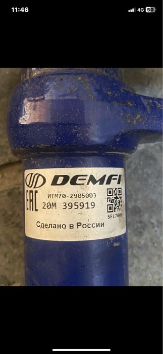 Порщен отдесятки и амортизатор от Приоры