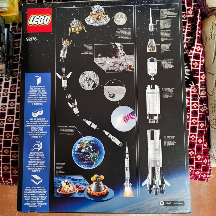 Lego Saturn V ракета сатурн 5