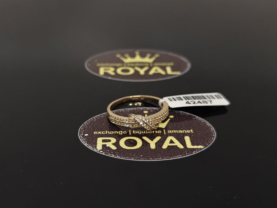 Bijuteria Royal: Inel aur 14k/ 2.52 gr