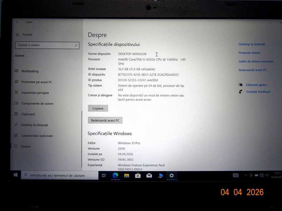 Vand laptop Lenovo ThinkPad L490 – 800 lei