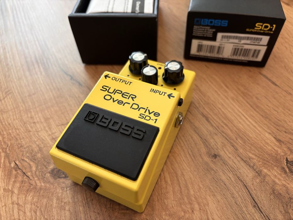 Pedala chitara electrica Super OverDrive BOSS SD-1