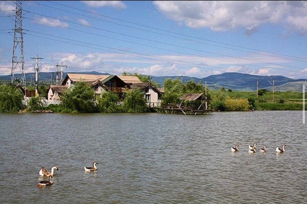 Iaz/lac cu teren si casa ranch - Potential afacere