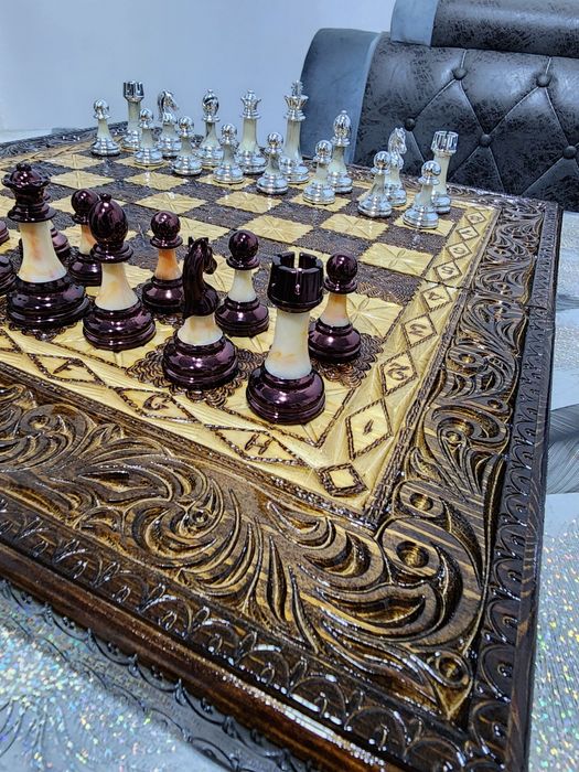Шахматы Ручной работы деревянные