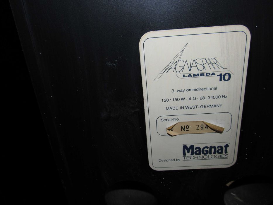 тонколони MAGNAT MAGNASPHERE LAMDA 10 - масивни