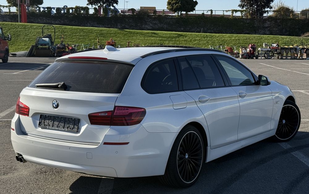 BMW F11 520D/ Euro 6/ Bord virtual/ Alb Perlat/ AUTOMAT / LUXURY