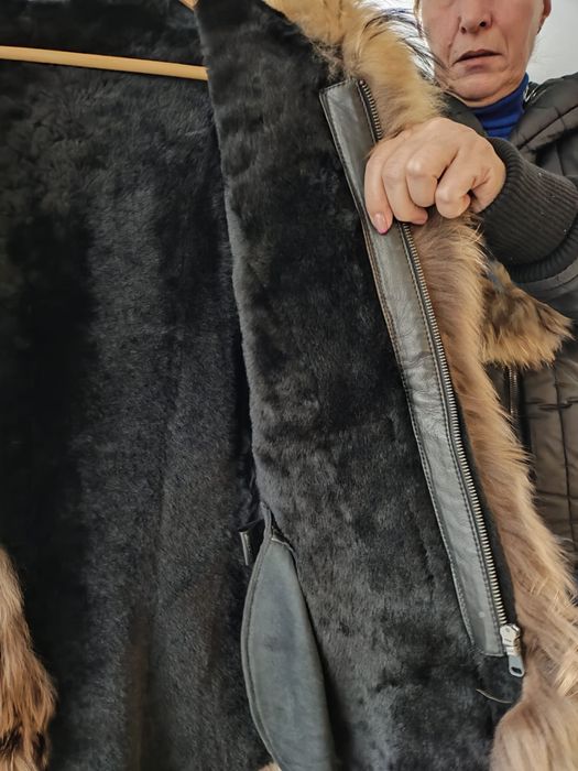 Кожух естествена кожа