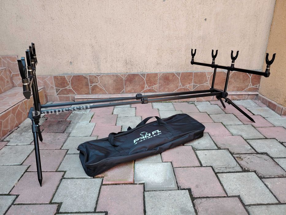 Rod pod PROFL BLACK pentru 4 lansete cu 4 picioare ( Duo Pod ) FL157