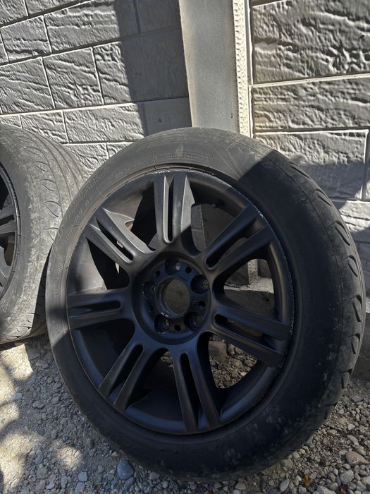 Jante Bmw R17 Negre + cauciucuri