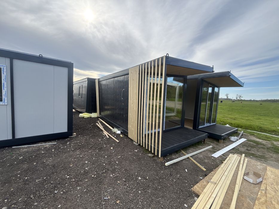 Casa de locuit din 2 module sau este ok pentru o afacere container