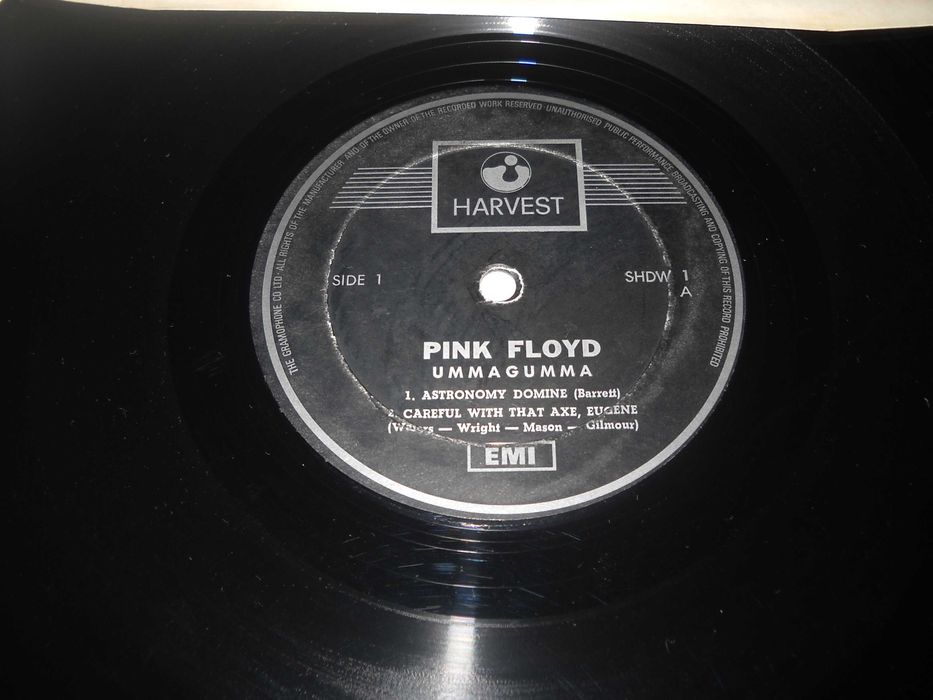 Pink Floyd:Ummagumma (1969)(2LP Made in UK) stare Ex/Ex, editie veche