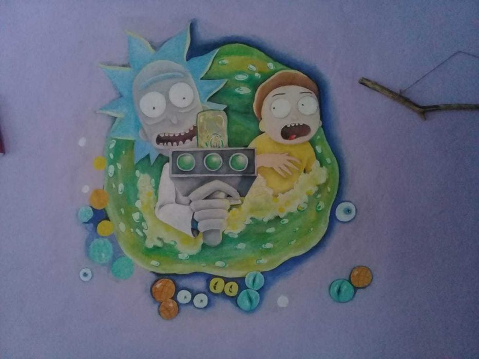 Роспись на стенах