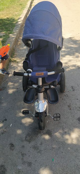 Триколка Chipolino Bolide Navy със сенник