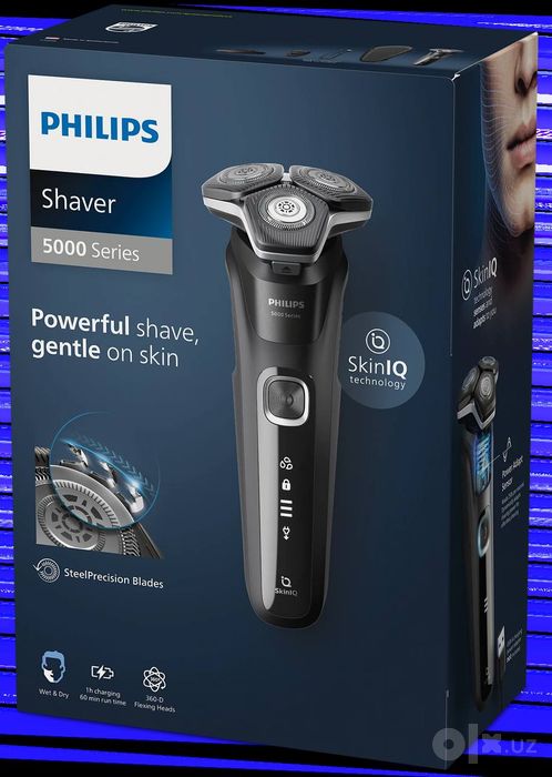 Электробритва Philips S 5898/35, сухое и влажное бритьё