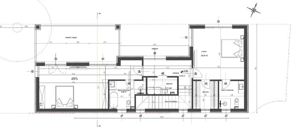 Парцел 991 м² с ПУП, ток, вода, морска панорама и идеен проект
