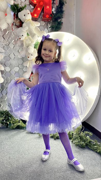 Платье нарядное детское рост 128