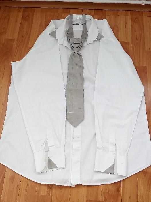 Cămașă ginere/naș cu vestă și lavalieră