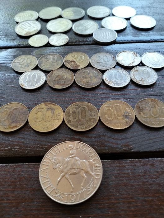 Monede vechi românești și străine