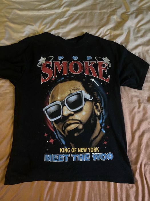 Tricou rapper Pop Smoke streetwear