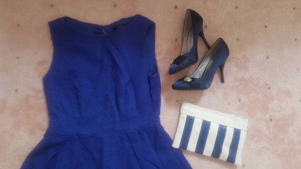 Set Rochie Coast 8uk(36)/ Pantofi 36/ Plic