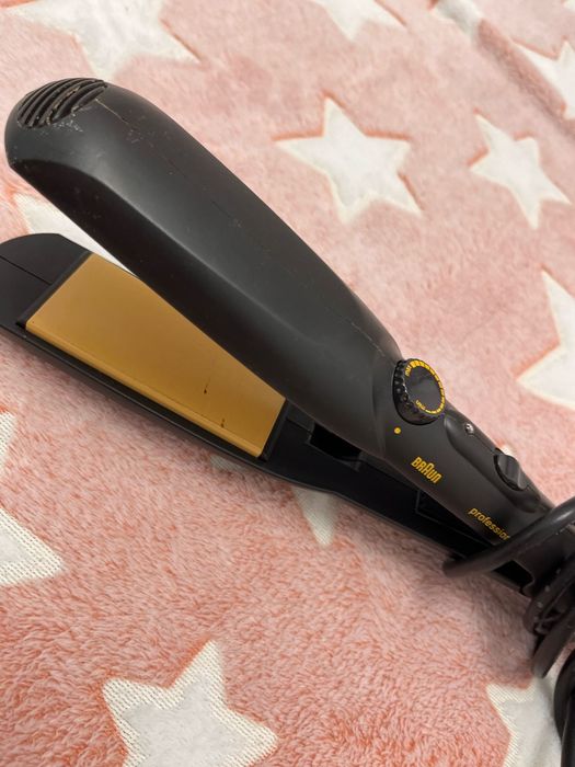 Placa si perie de intins parul