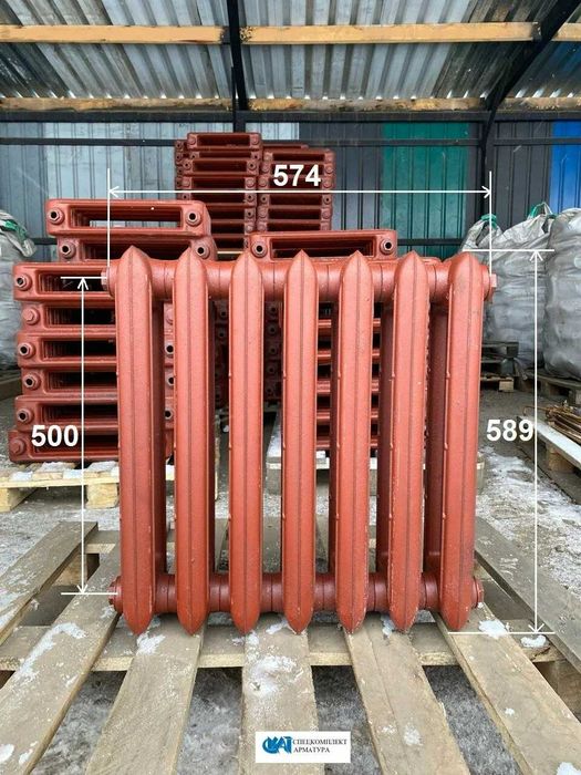 Радиатор чугунный 500/90 (7 секций)