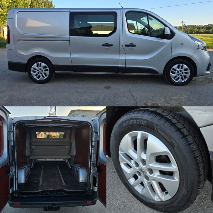 Renault trafic/ Opel Vivaro  dublu-cabina    Extralung