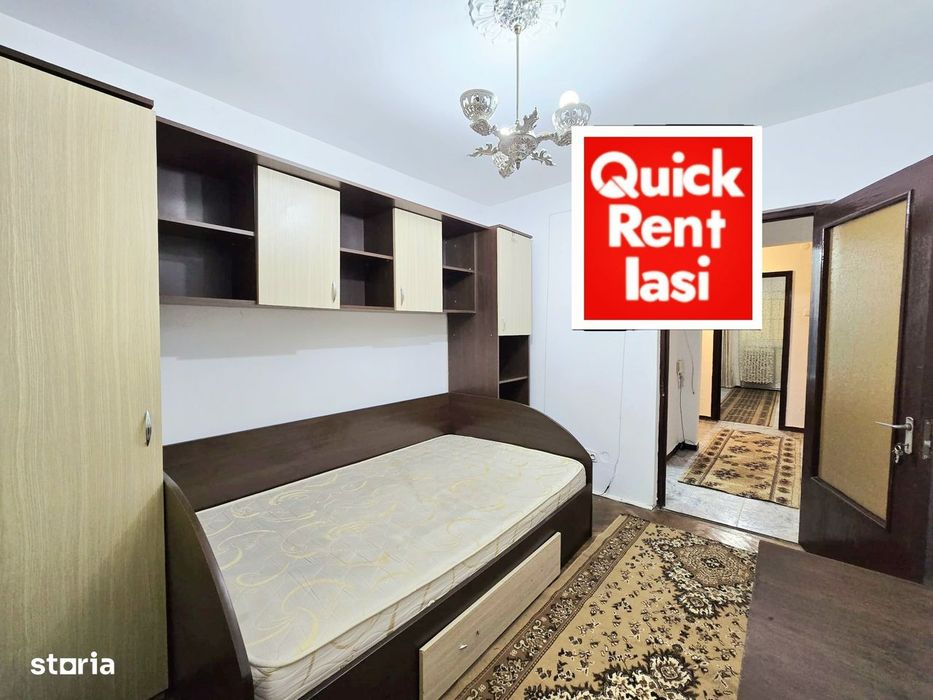 Centru Zugravi Langa UMF Si UAIC Apartament 3Camere Si 2Bai