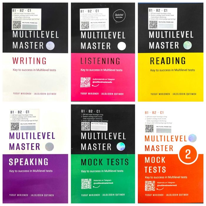 Доставка. Multilevel Master speaking, writing, listening, mosk tests