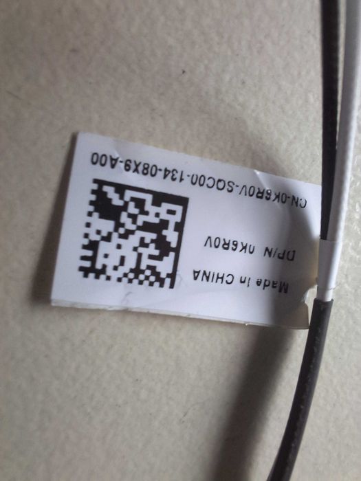 Original Dell Intel AX201NGW Wi-Fi 6 + Bluetooth Card with Internal Antenna Kit