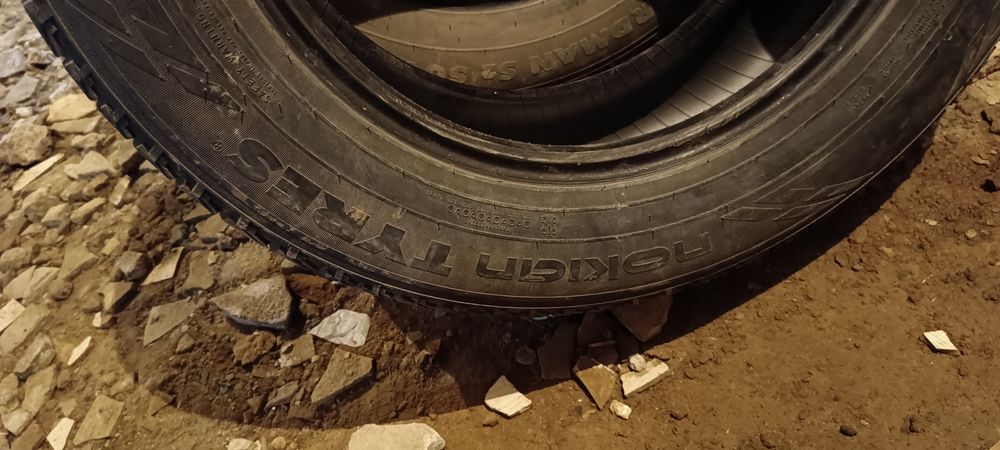 летние шины б/у, nokian 225/65/17