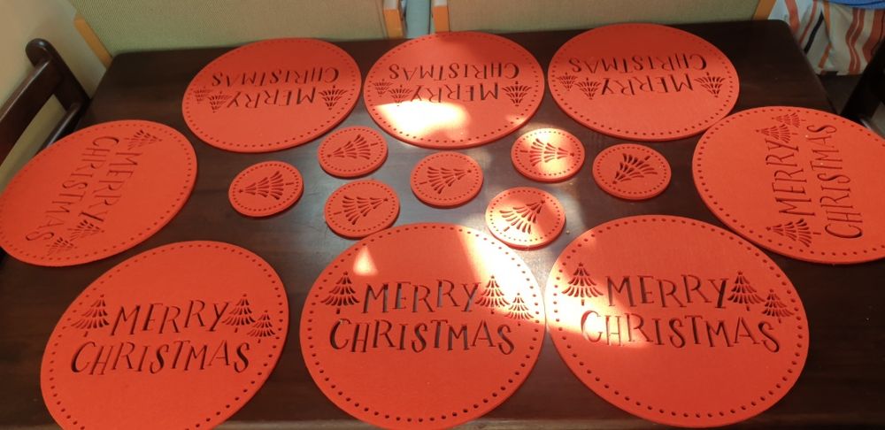 Suport farfurii pentru Crăciuni