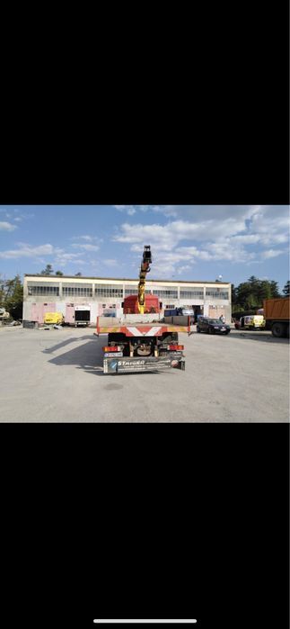 MAN 19 343 камион с кран