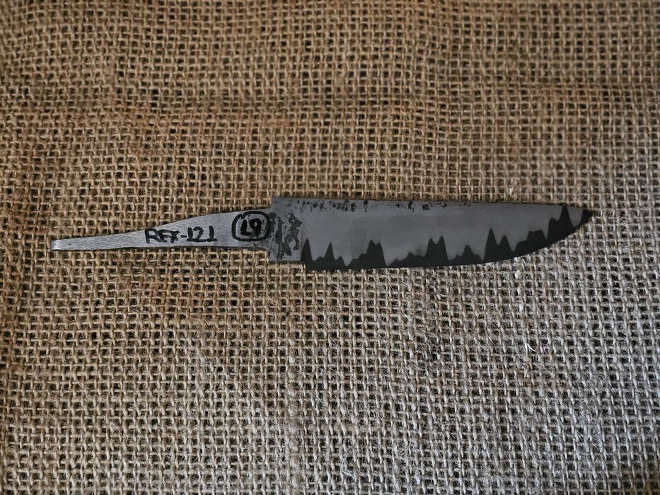 Ковани остриета за нож ръчна изработка